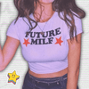 Future Milf Y2K Crop Top