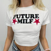 Future Milf Y2K Crop Top