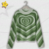 Heart Sweater Y2K