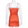 Orange Y2K Dress