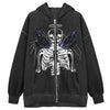 Women's Zip Up Hoodie Y2K