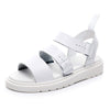 Y2K Asphalt Flat Sandals