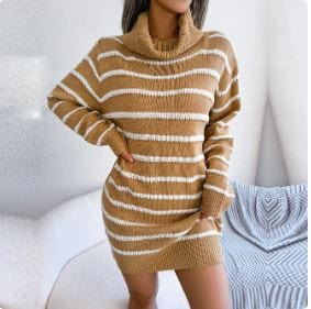 Y2K Bodycon Sweater Dress