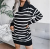 Y2K Bodycon Sweater Dress