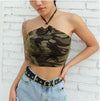 Y2K Cammo Crop Top