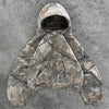 Y2k Camouflage Zip Up Hoodie