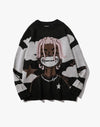 Y2K Cartoon Knit Sweater