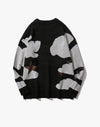 Y2K Cartoon Knit Sweater