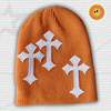 Y2K Cross Beanie