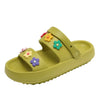 Y2K Flowered Sandals