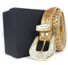 Y2K Gold Rhinestone Belt