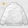 Y2K Heart Puffer Jacket