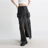 Y2K High-Waisted Denim Skirt