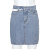 Y2K Jean Skirt