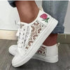 Y2K Lace Canvas Sneakers