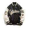 Y2K Leather Varsity Jacket