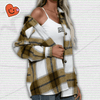 Y2K Long Sleeve Plaid Jacket