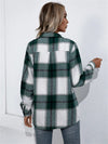 Y2K Long Sleeve Plaid Jacket