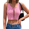 Y2K Pink Heart Tank Top