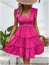 Y2K Pink Lace Dress