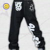 Y2K Print Jeans