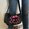 Y2K Punk Skull Bag