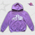 Y2K Purple Full Zip Hoodie