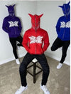 Y2K Rhinestone Skeleton Hoodies