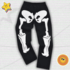 Y2K Skeleton Jeans