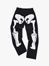 Y2K Skeleton Jeans