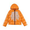 Y2K Skeleton Puffer Jacket