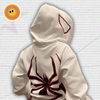 Y2K Spider Print Hoodies