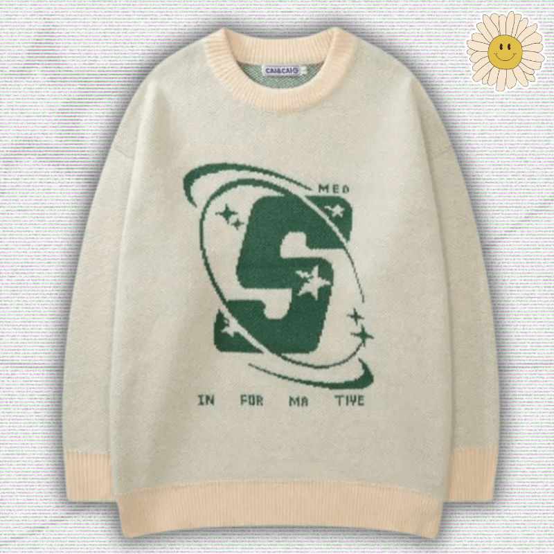 Y2K Universe Graphic Sweater