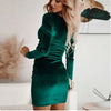 Y2K Velvet Mini Dress