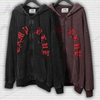 Y2K Zip Up Hoodie Mens