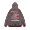 Y2K Zip Up Hoodie Mens