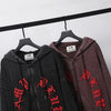 Y2K Zip Up Hoodie Mens